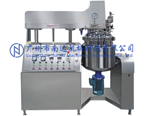 500L單罐真空乳化機 500L單罐真空乳化機