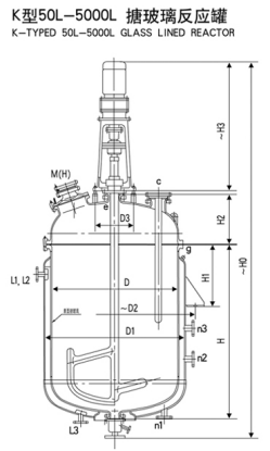 搪玻璃反應(yīng)釜 搪玻璃反應(yīng)釜